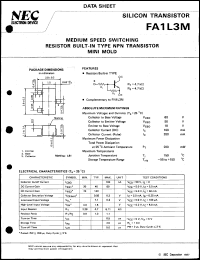 datasheet for FA1L3M-L by NEC Electronics Inc.