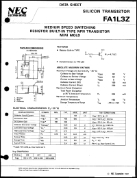 datasheet for FA1L3Z-L by NEC Electronics Inc.