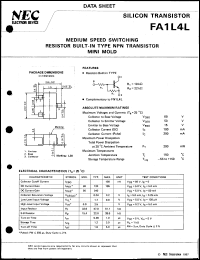 datasheet for FA1L4L-L by NEC Electronics Inc.