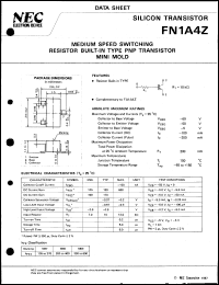 datasheet for FN1A4Z-L by NEC Electronics Inc.