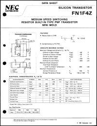 datasheet for FN1F4Z-L by NEC Electronics Inc.