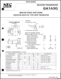 datasheet for GA1A3Q by NEC Electronics Inc.