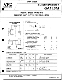 datasheet for GA1L3M by NEC Electronics Inc.