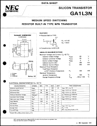 datasheet for GA1L3N by NEC Electronics Inc.