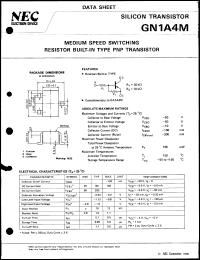 datasheet for GN1A4M by NEC Electronics Inc.