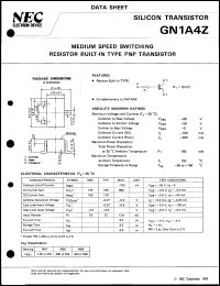 datasheet for GN1A4Z by NEC Electronics Inc.