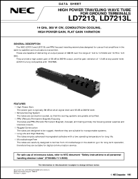 datasheet for LD7213 by NEC Electronics Inc.