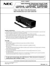 datasheet for LD7215 by NEC Electronics Inc.