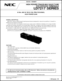 datasheet for LD7217 by NEC Electronics Inc.