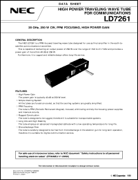 datasheet for LD7261 by NEC Electronics Inc.