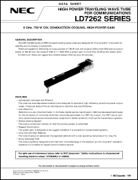 datasheet for LD7262W by NEC Electronics Inc.