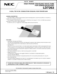 datasheet for LD7263 by NEC Electronics Inc.