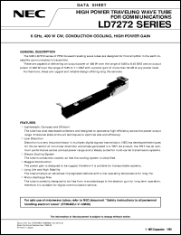 datasheet for LD7272 by NEC Electronics Inc.