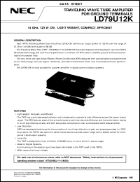 datasheet for LD79U12K by NEC Electronics Inc.