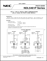 datasheet for NDL5461P by NEC Electronics Inc.