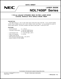 datasheet for NDL7408P1K by NEC Electronics Inc.