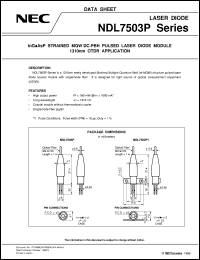 datasheet for NDL7503P1 by NEC Electronics Inc.