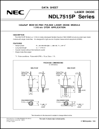 datasheet for NDL7515P by NEC Electronics Inc.