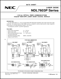datasheet for NDL7603P2 by NEC Electronics Inc.