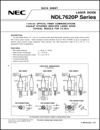 datasheet for NDL7620P by NEC Electronics Inc.