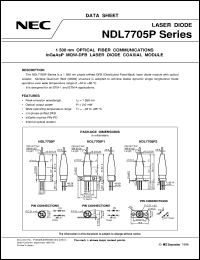 datasheet for NDL7705P by NEC Electronics Inc.