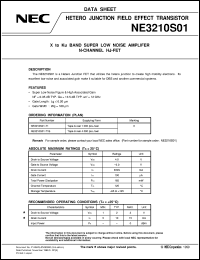 datasheet for NE3210S01 by NEC Electronics Inc.