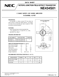 datasheet for NE434S01-T1B by NEC Electronics Inc.