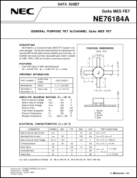 datasheet for NE76100 by NEC Electronics Inc.