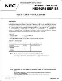 datasheet for NE960R500 by NEC Electronics Inc.