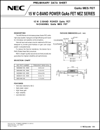 datasheet for NEZ7785-4D1-4DD by NEC Electronics Inc.