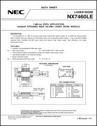 datasheet for NX7460LE by NEC Electronics Inc.