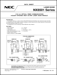 datasheet for NX8501AC by NEC Electronics Inc.