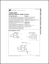 datasheet for LM2661M by 