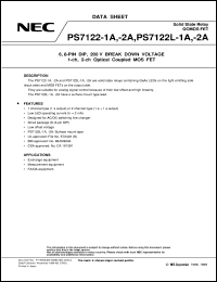 datasheet for PS7122-1A by NEC Electronics Inc.