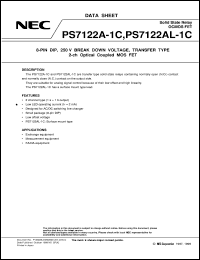 datasheet for PS7122A-1A by NEC Electronics Inc.