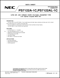 datasheet for PS7122A-2B by NEC Electronics Inc.