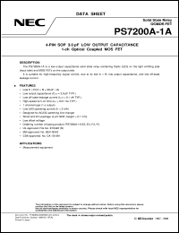 datasheet for PS7200A-1A by NEC Electronics Inc.