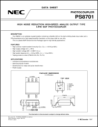 datasheet for PS8701 by NEC Electronics Inc.