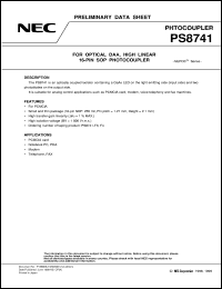 datasheet for PS8741-F3 by NEC Electronics Inc.