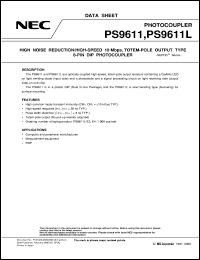 datasheet for PS9611 by NEC Electronics Inc.