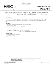 datasheet for PS9711-E4 by NEC Electronics Inc.