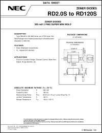 datasheet for RD100S by NEC Electronics Inc.