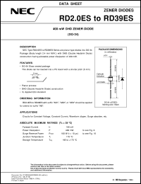 datasheet for RD10ES by NEC Electronics Inc.