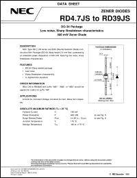 datasheet for RD10JS by NEC Electronics Inc.