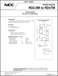 datasheet for RD12M-T1B by NEC Electronics Inc.