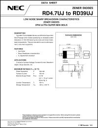 datasheet for RD12UJ by NEC Electronics Inc.