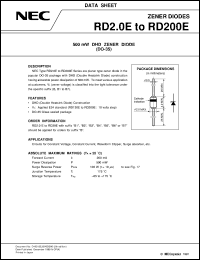 datasheet for RD15E by NEC Electronics Inc.