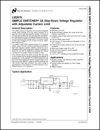 datasheet for LM2679S-12 by 