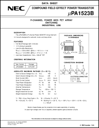 datasheet for UPA1523BH by NEC Electronics Inc.