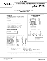 datasheet for UPA1552BH by NEC Electronics Inc.